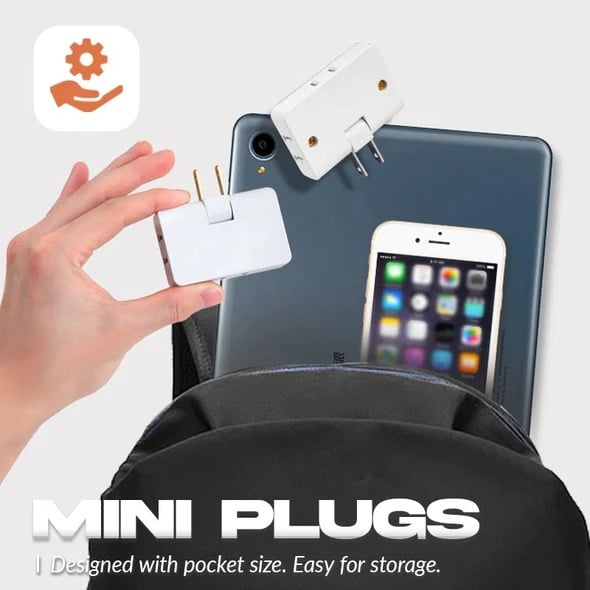 (🔥2025Last Day Promotion  - 49% off)2025-180 Degrees Rotatable Socket Converter