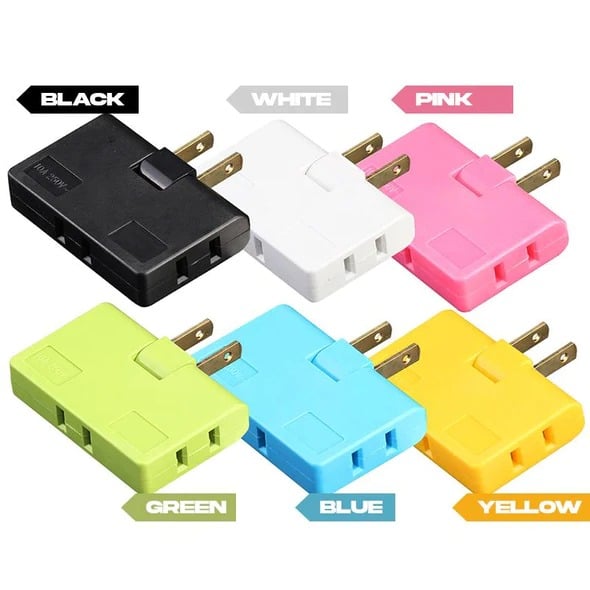 (🔥2025Last Day Promotion  - 49% off)2025-180 Degrees Rotatable Socket Converter